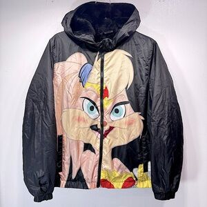 Members Only Looney Tunes Space Jams Hooded Jacket Lola Rabbit A New Legacy XL